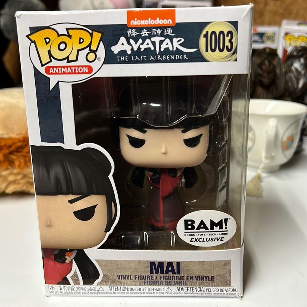 Funko Pop! Animation Avatar The Last Airbender MAI #1003 BAM Exclusive